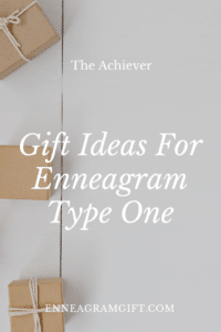 enneagram type one gift ideas