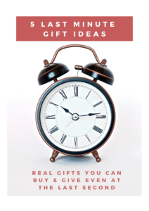 last minute gift ideas