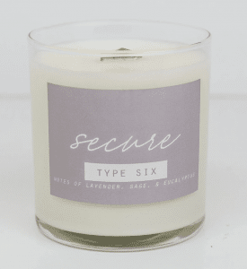 enneagram candles for type 6
