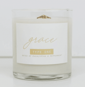 enneagram type 1 candle