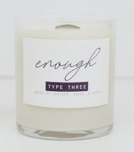 enneagram type 3 candles